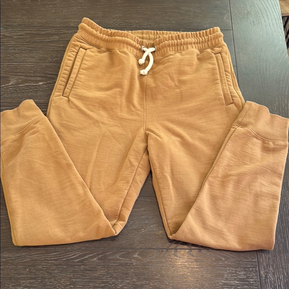 North Face Tan Joggers with Drawstring
